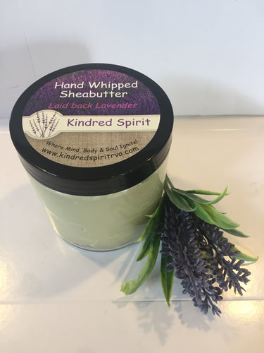 LAIDBACK LAVENDER Shea Butter- Hand Whipped